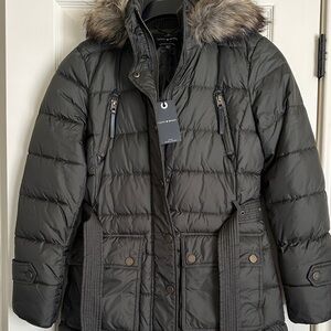 Lucky Brand Women’s Army Green Puffer Coat